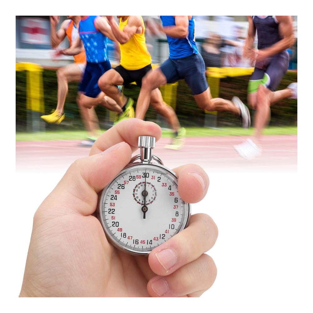 Hochwertige Armbanduhren Mechanische Stoppuhr aus Metall für präzise Zeitmessung – Ideale Ergänzung für Ihren Alltag und Ihren Physikunterricht