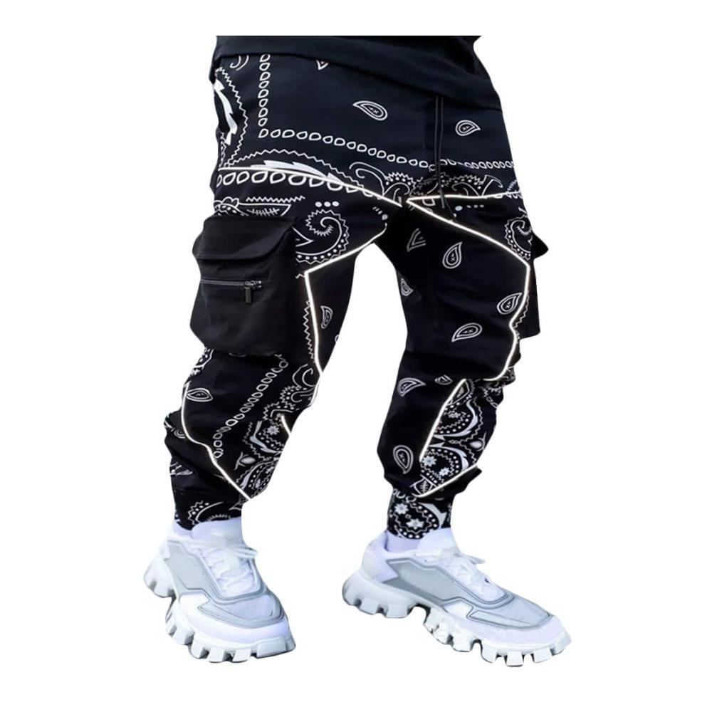 Entdecke die ultimative Streetwear Haremshose Herren Hosen für Hip-Hop-Styles! Multifunktional mit Cargo-Taschen perfekt für Jugendliche. Jetzt zugreifen