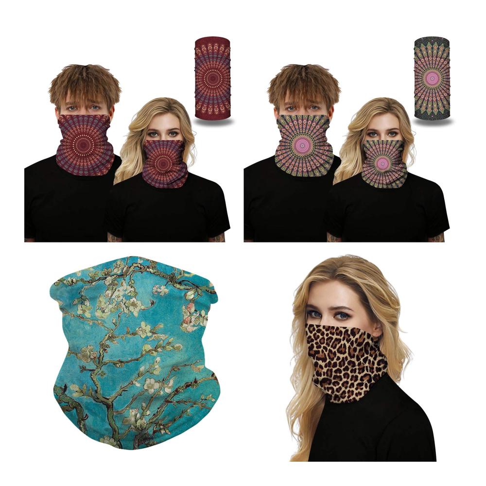Ultimativer Schutz 3D Sturmhauben Bandana Balaclava | Schnelltrocknend atmungsaktiv & elastisch | Perfekt für Motorrad Laufen & Wandern | Gesichtsmaske & Sonnenschutz | Hochwertiges Halstuch