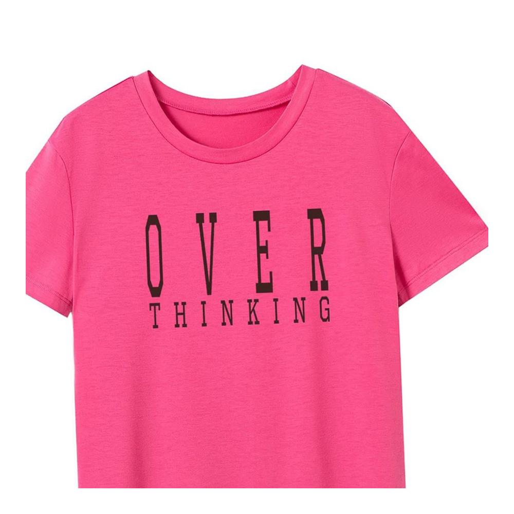 Damen T-Shirts Basic Outfits für Sport & Reisen Rundhalsausschnitt Ideales Valentinstagsgeschenk