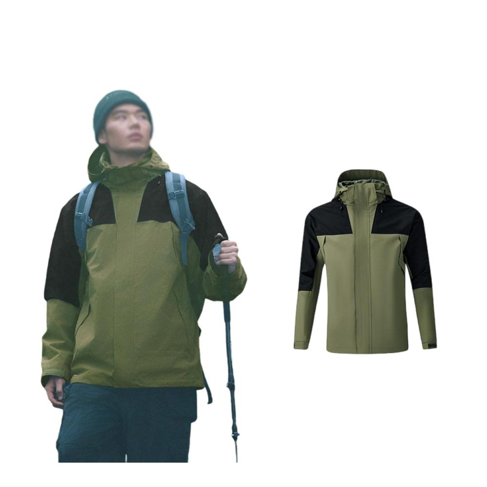 Erhalten Sie ultimative Wärme und Stil mit unserer zweiteiligen Fleecejacke für Herren! Winddicht und mit verdicktem Innenfutter - die perfekte Wahl für kühle Tage