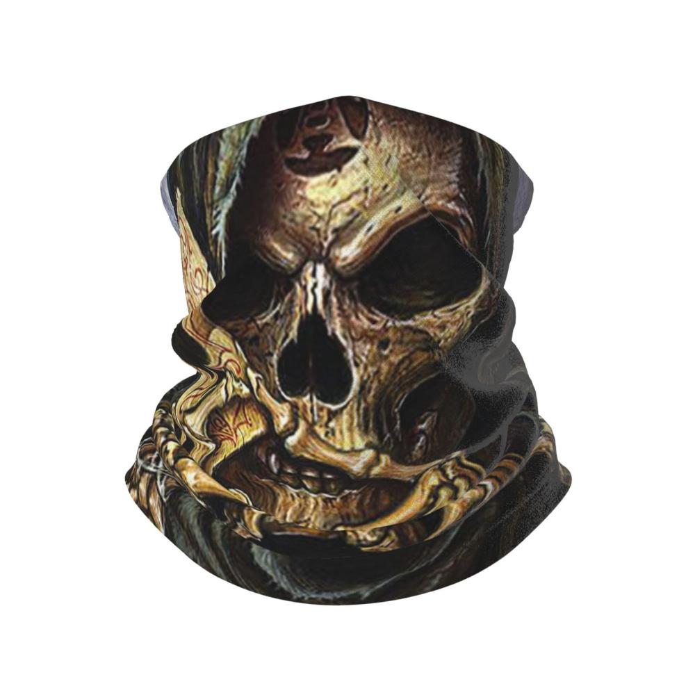Halswärmer  Sensenmann  Spielkarte  Schals  winddicht  Winter  Ski-Gesichtsmaske  Halstuch  Bandanas für Männer und Frauen  Laufende  Skifahren  Sport  Schwarz  Unisex  Einheitsgröße