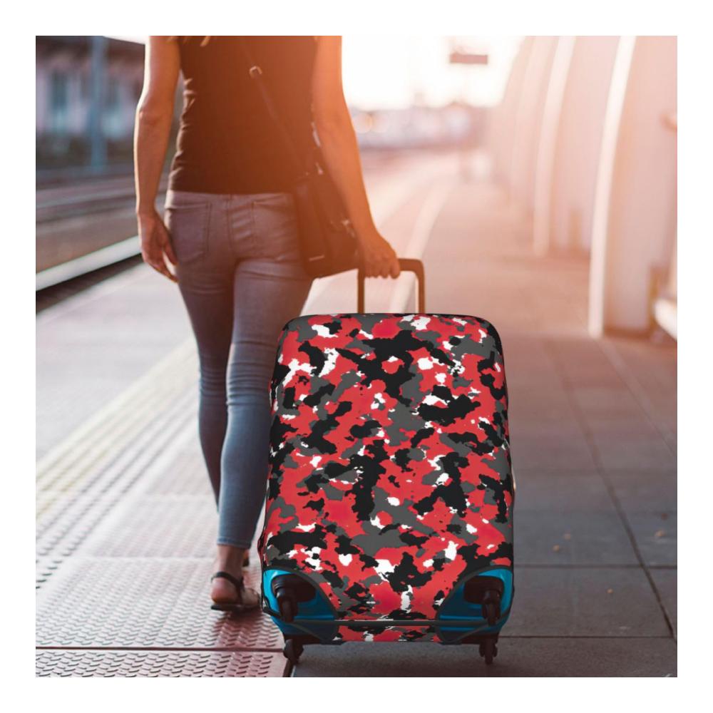 Schützen Sie Ihren Koffer mit Stil Elastische Gepäckabdeckung mit Hühner-Aufdruck staubdicht für 457-813 cm große Koffer