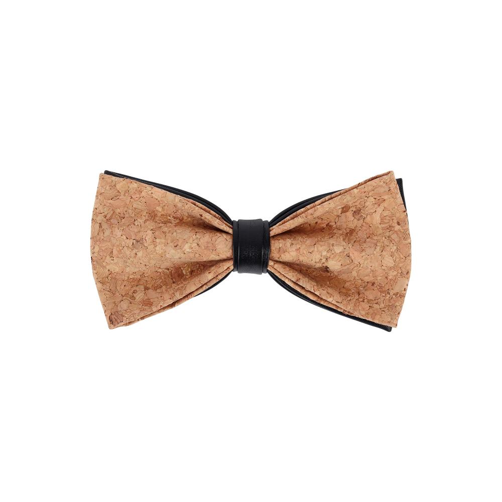 Entdecken Sie den ultimativen Stil Korkfliege für Herren mit Holzprofil Schnappverschluss und verstellbarer Passform – Fliegen in Eleganz Casual und Formell