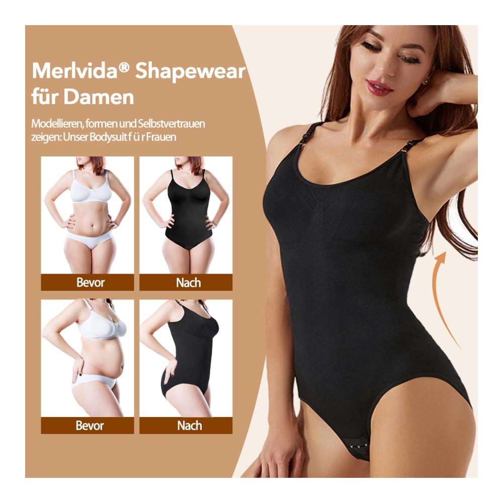 Taillierte Damen-Bodys Shapewear mit formendem Effekt für Bauch Taille und Rücken