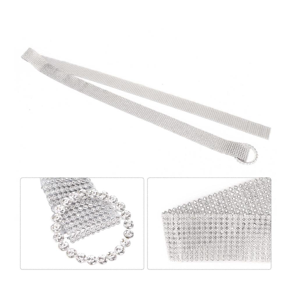Einzigartiger Glanz Damen Strassgürtel für Party und Hochzeit. Stilvoll funkelnd und modisch. Perfekt für glamouröse Auftritte und besondere Anlässe