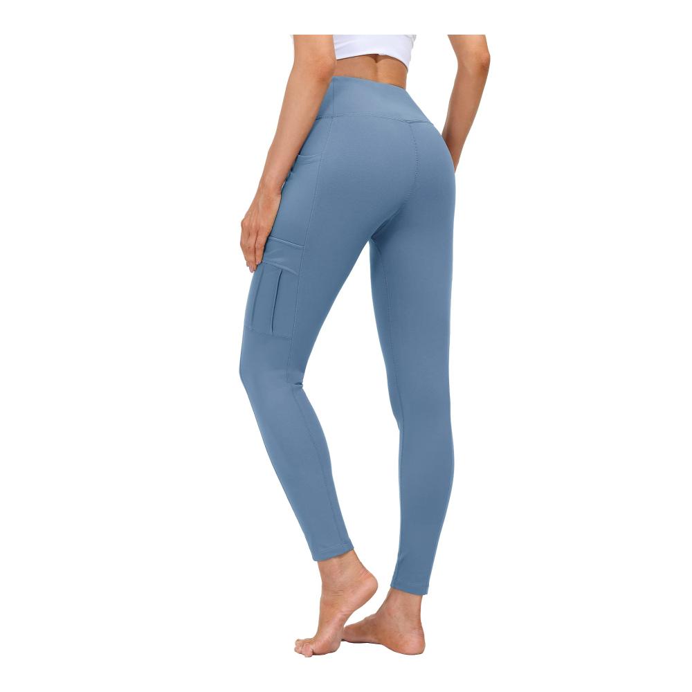 Damen Winter Fleece gefütterte Jogginghose warm mit Handytasche wasserdicht wetterfest fürs Training Joggen Alltag