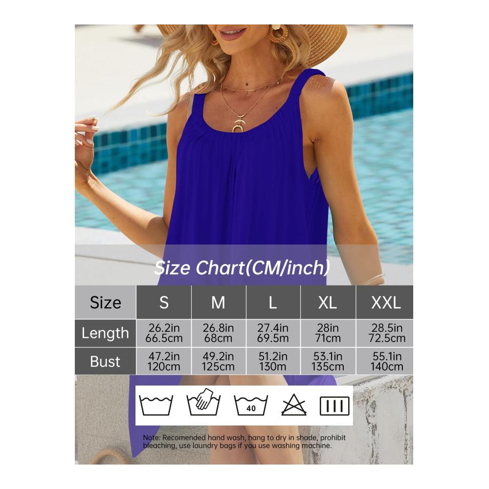 Entdecken Sie den perfekten Stil für den Strand Pareos & Strandkleider - Damen Strandkleid Cover Up für Ihren Sommerlook - Tankkleider S-XXL für lässige Eleganz am Meer