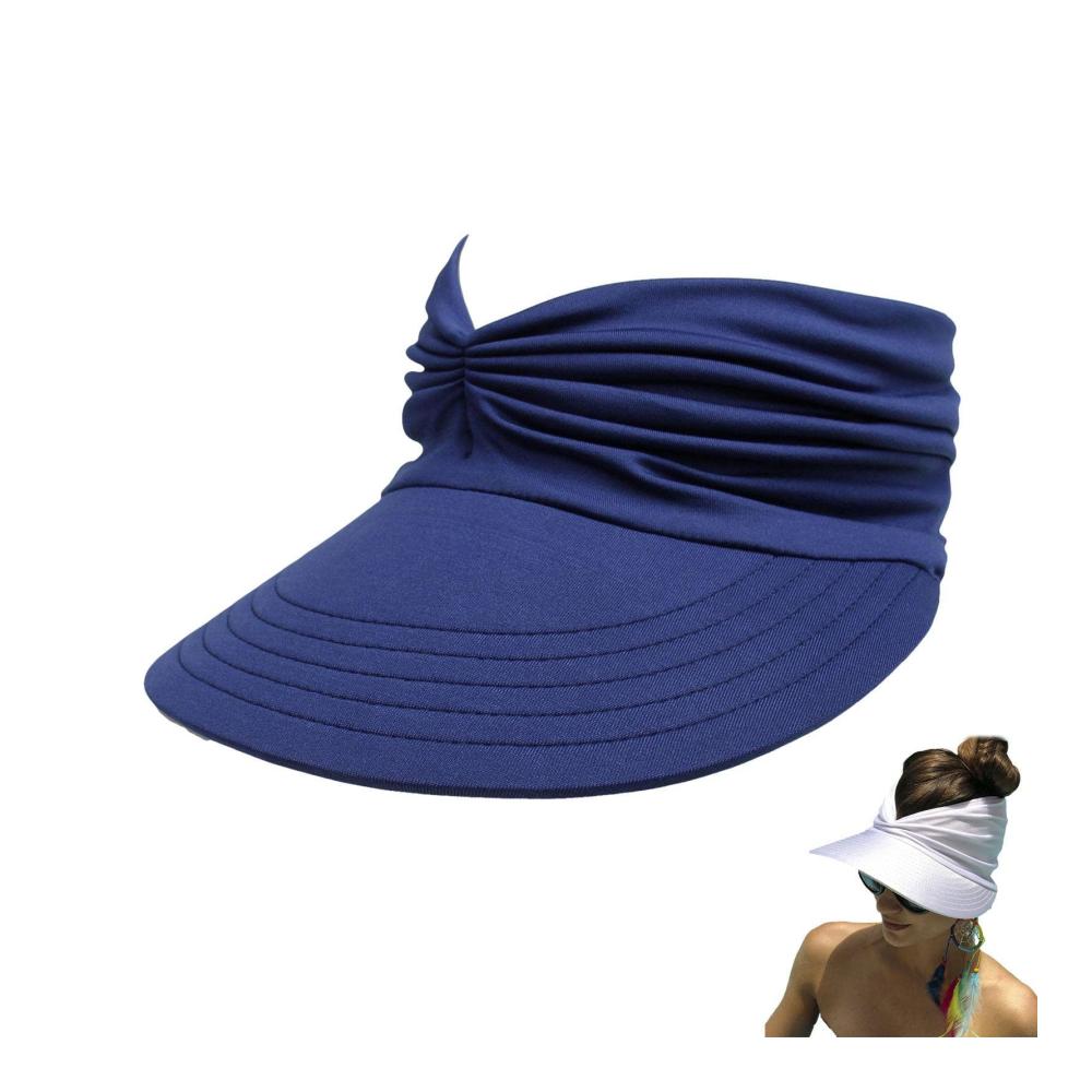 Sonnenschutz Hut mit Visier für Damen Atmungsaktiver Sommerhut für Outdoor-Aktivitäten wie Radfahren Tennis Golf Wandern und Joggen