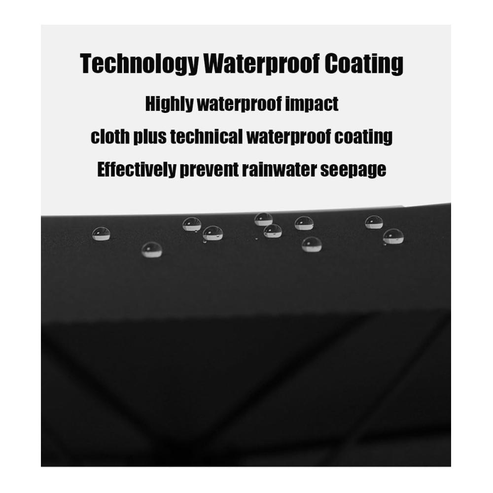 Der ultimative schwarze Stockschirm Automatisches Öffnen/Schließen super Belüftung wind- & regenfest verstärkte Oberfläche für Sonne & Regen perfekt