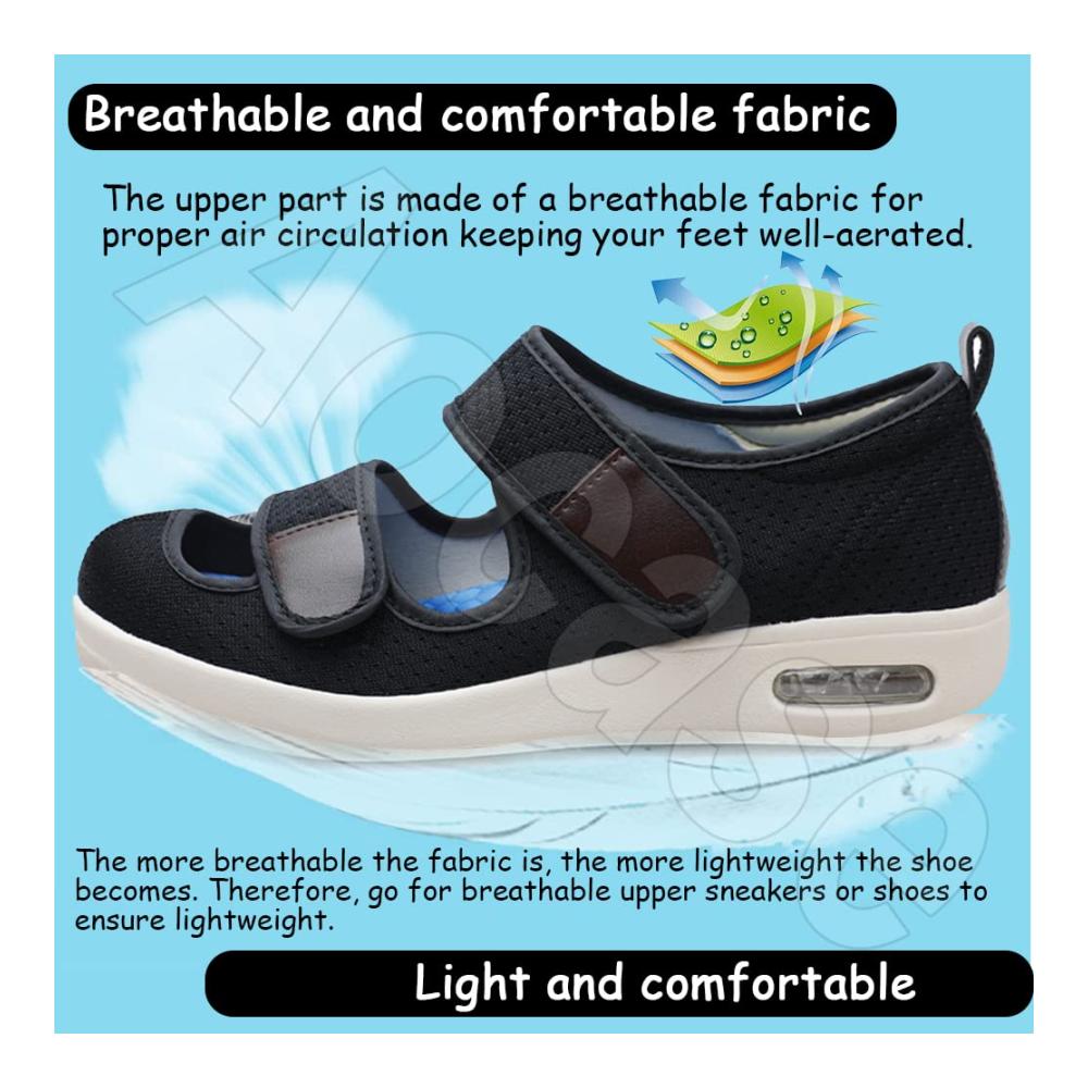 Entdecken Sie den ultimativen Komfort Herren-Sneaker mit Luftpolster verstellbaren Verschlüssen und extra Tiefe. Diabetiker-Schuhe für höchsten Tragekomfort