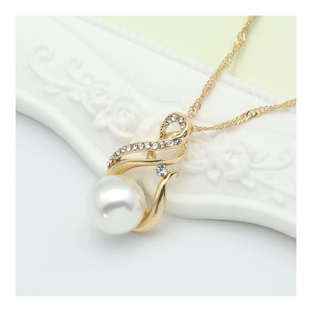 Entdecken Sie zeitlose Eleganz Lilingyu Damen Perle Schmuckset – Perfekte Harmonie von Perlenhalskette und -ohrringen für Hochzeit und Verlobungsfeier. Gönnen Sie sich Luxus und Stil