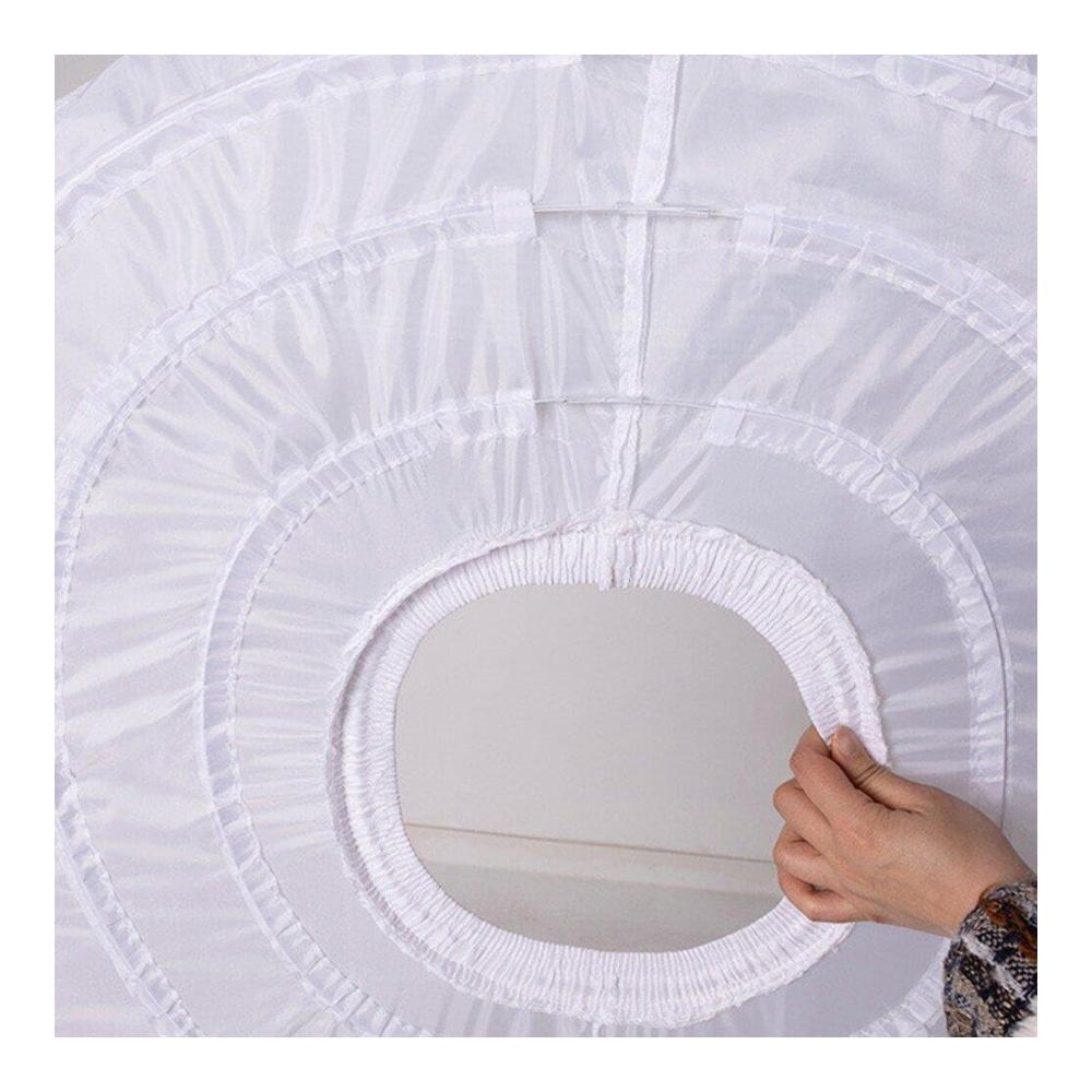 Perfekte Ballkleid Ergänzung Geschwollener Lolita Petticoat mit DREI Knochen für maximales Volumen - Ideal für Ballett Cosplay & mehr