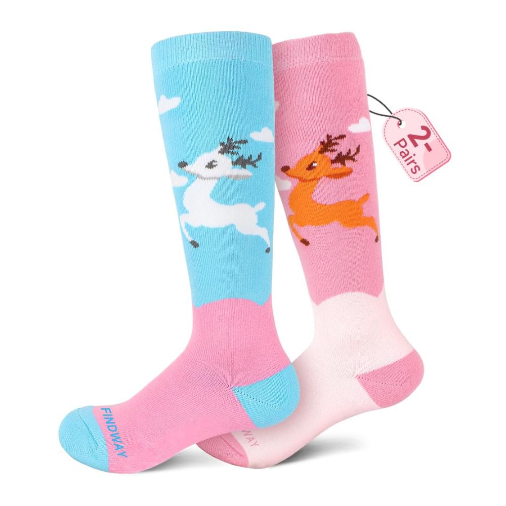 A4-Blau/Rosa & Rosa（2 Paare）