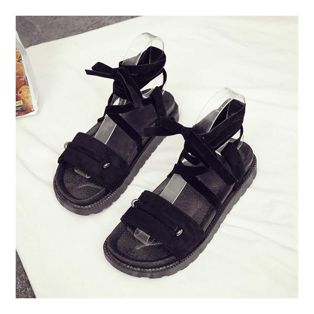 Entdecke den Komfort Damen-Sport-Sandalen & Folien mit offenen Zehen dicker Sohle Kreuzriemen - Stilvolle Catty-Ohr-Sandalen für Gesundheit und Stil