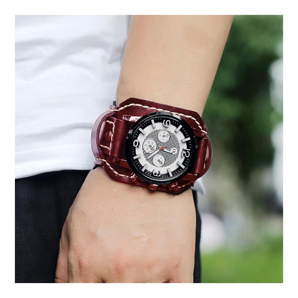 Entdecke stilvolle Uhrenarmbänder für Damen und Herren Retro-Designs Gothic-Manschetten und mehr! Verleihe deiner Uhr einen einzigartigen Look