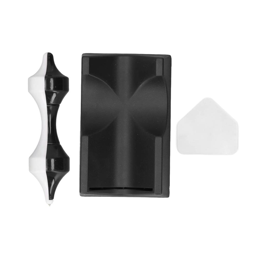 Magnetisches Schwebegyroskop für den Unterricht und Stressabbau Pädagogisches und dekoratives Handwerksmodell Magnetisches Schwebendes Gyroskop Magnetisches Levitationsspielzeug in Schwarz-Weiß
