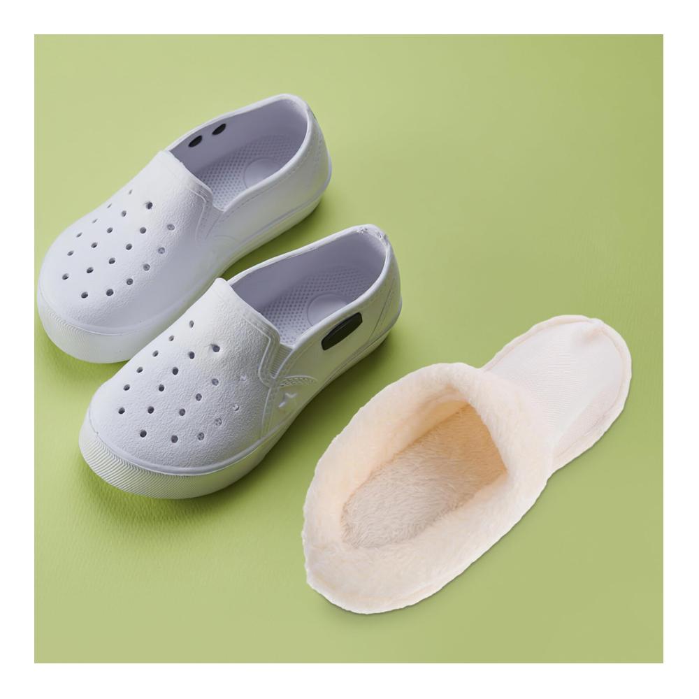 Exklusives Angebot Luxuriöse Pelzgefütterte Garten-Clogs & Pantoletten für Winter! Unisex Hausschuhe perfekt für drinnen und draußen. Jetzt sichern