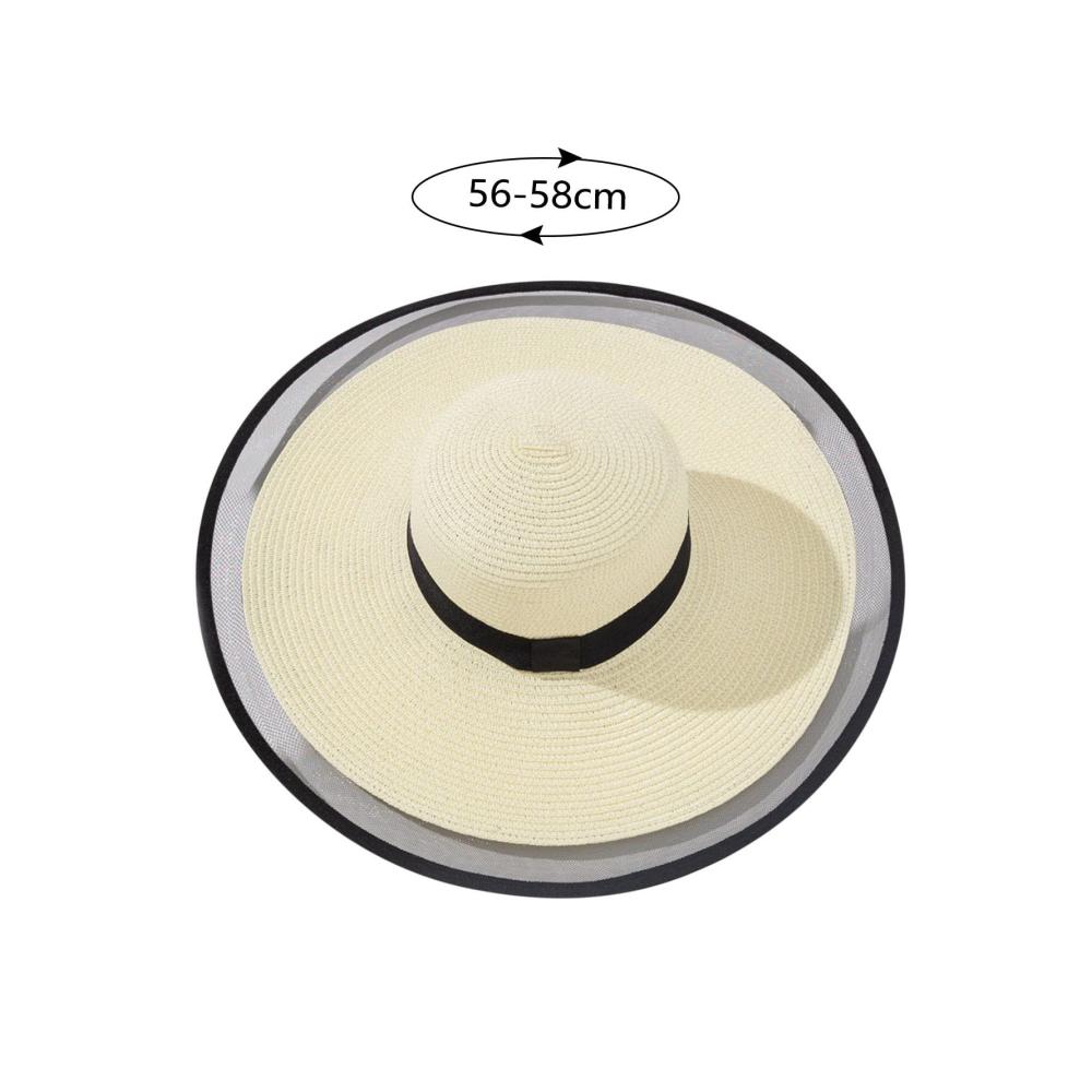 Stylischer Damen Visor Cap Sonnenschutz mit Stil! Breite Krempe für ultimativen UV-Schutz UPF 50. Perfekt für Outdoor-Abenteuer Wandern und Urlaub