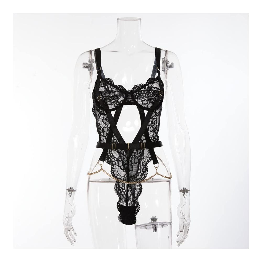 Entdecken Sie die verführerische Welt der Baby Dolls & Negligees Einteiler Damen Nachthemd Set mit roter Spitze kostengünstig und sinnlich! Perfekt für Damen die stilvolle Unterwäsche lieben