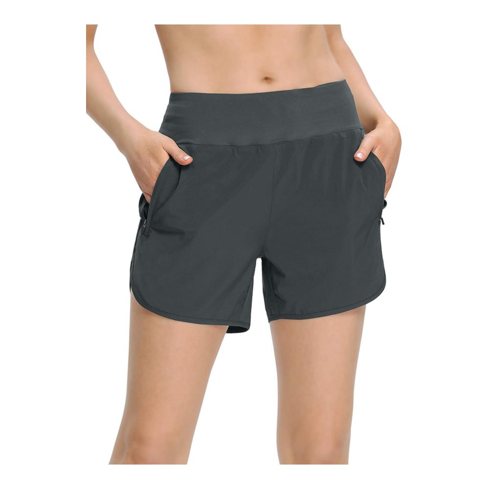 Damen Sport Shorts Kurz Sportlich für Yoga Fitness Gym Laufen Atmungsaktiv & Elastisch - Kurze Sporthose Laufshorts Fitness Outfits 4 & 7 Zoll