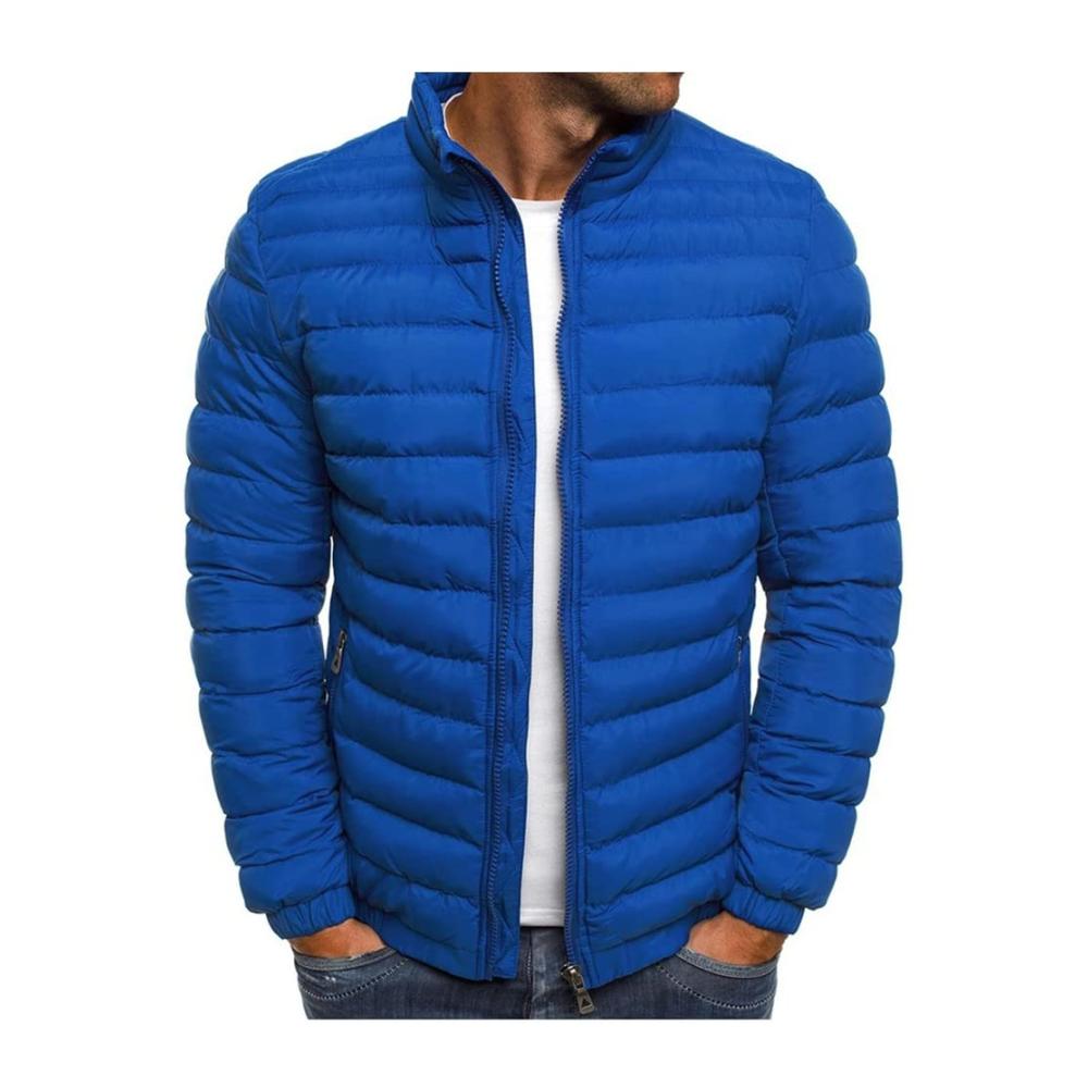 Wärme pur Daunenjacke Herren Wintermantel Steppjacke - Leichte Pufferjacke für den Winter Outdoor-Gebrauch - Stylische Männer Winterjacke mit Stehkragen