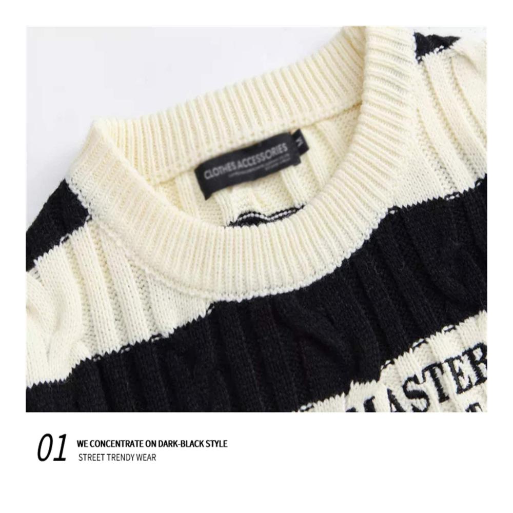 Entdecken Sie den ultimativen Komfort Lockerer übergroßer Retro-Pullover für Damen - Ein fauler Paar-Pullover zum Verlieben