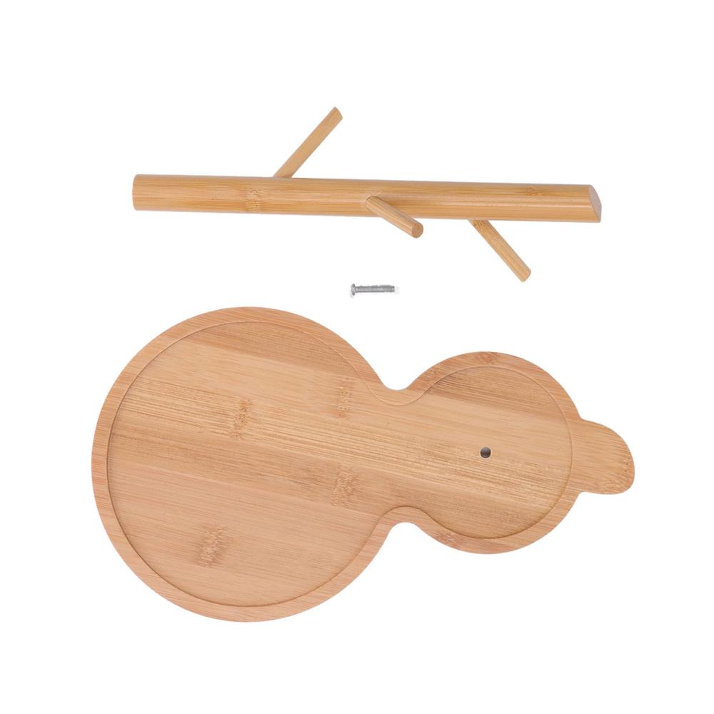 Exquisites dekoratives Schlüssel- und Schmucktablett aus Holz - Praktischer Organizer für den Eingangsbereich Schlüssel Schmuck und mehr