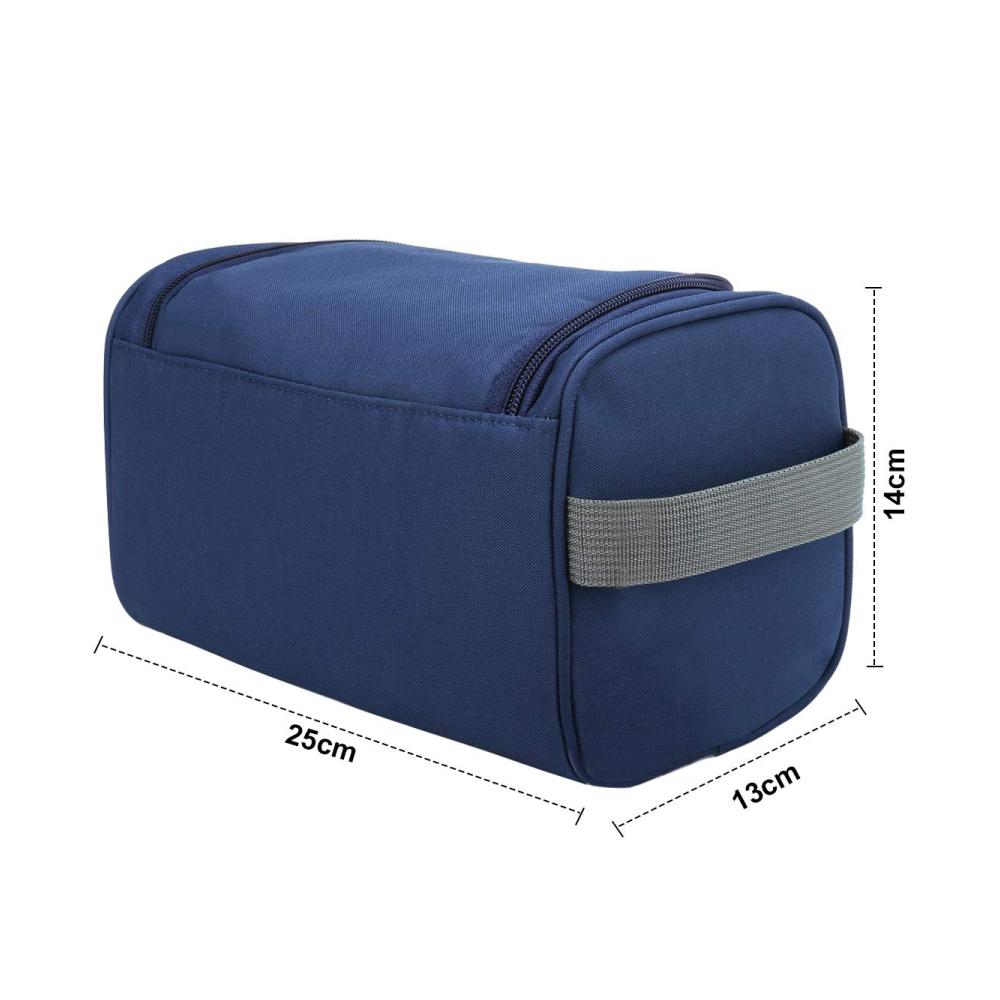 Hochwertige Reise-Kulturtasche für Damen und Herren Groß wasserdicht mit Mesh- und Reißverschlussfächern. Perfekt für Koffer und Handgepäck. Jetzt in Grün erhältlich