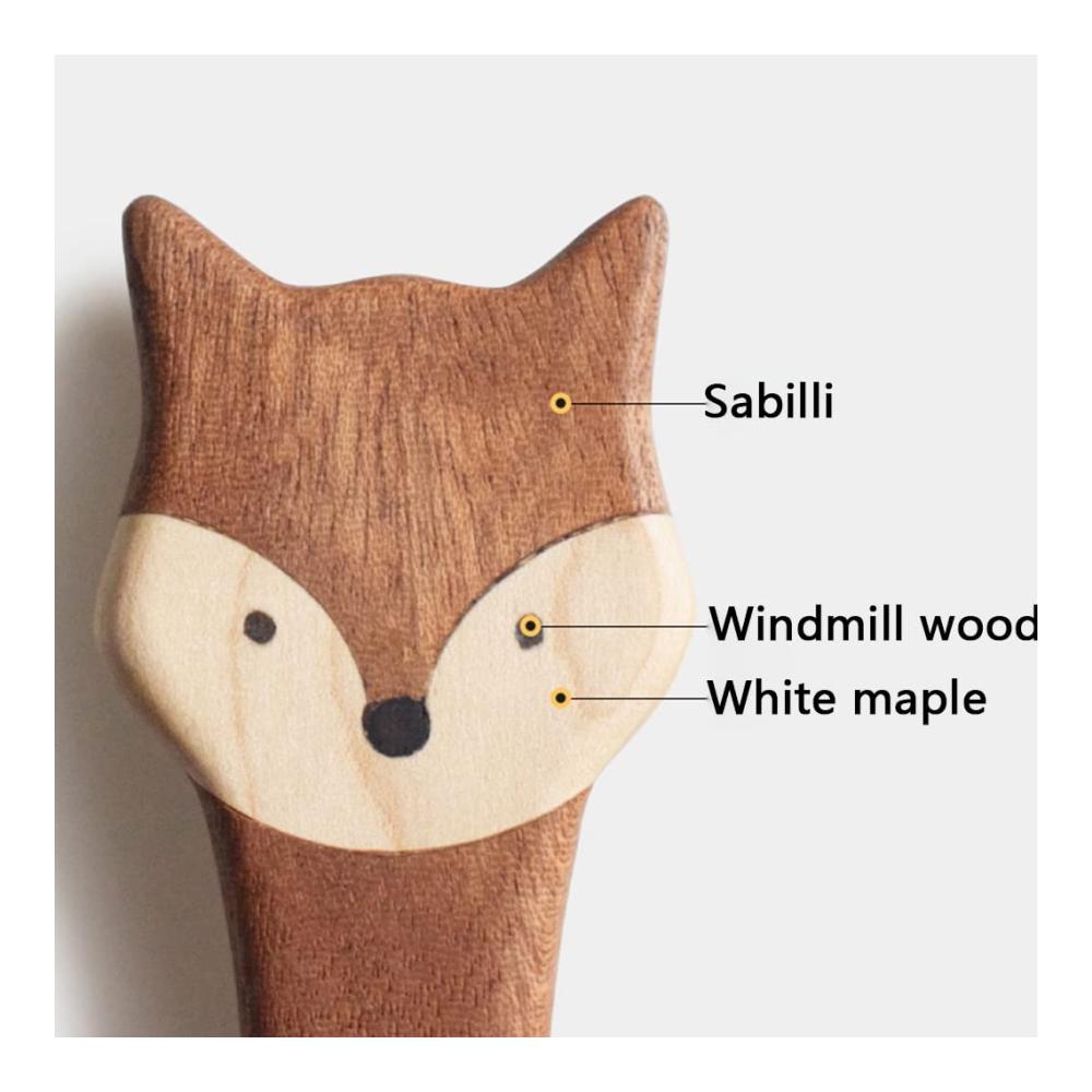 Edler Massivholz-Schuhlöffel Komfort und Stil in einem. Praktisches Werkzeug für müheloses Anziehen. Little Fox Schuhanzieher - Qualität trifft auf Funktionalität