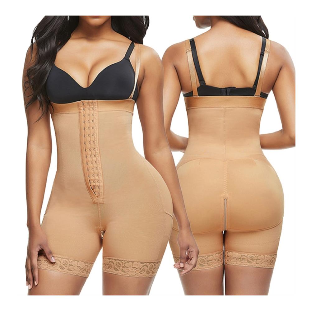 Schlankheits-Geheimnis Formende Bodys mit Reißverschluss für Frauen. Kompressionskleidung zur Bauchkontrolle und Taillenformung. Entdecken Sie Ihre perfekte Silhouette mit Fajas Kolumbianas