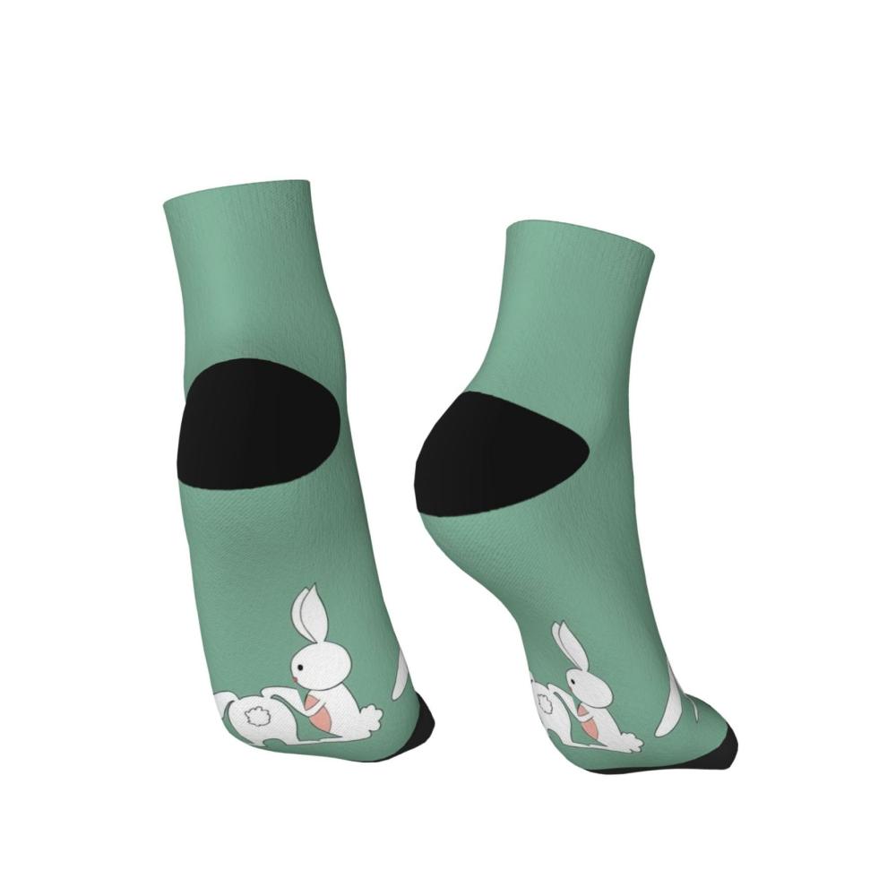 Entzückende Osterhasen-Knöchelsocken Bequemer Stil für Damen & Herren modische Muster Einheitsgröße – Frühlingserfrischung für Ihre Füße