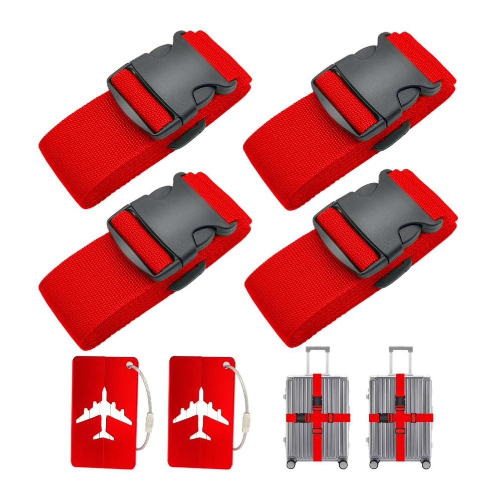 4 Stück Rot