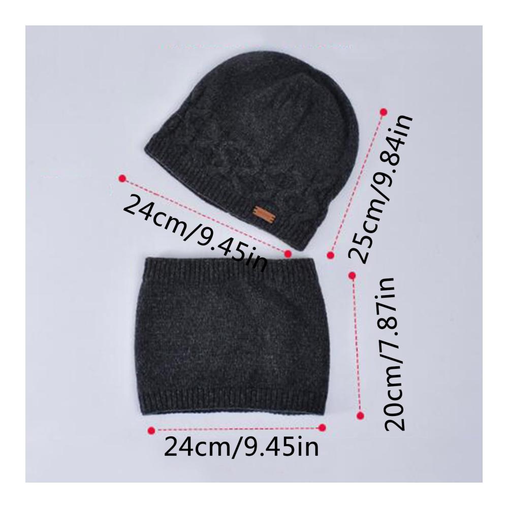 Ultimativer Winterkomfort Visoren - Winddichte warme Strickmütze für Radfahrer! Perfekt für kalte Tage