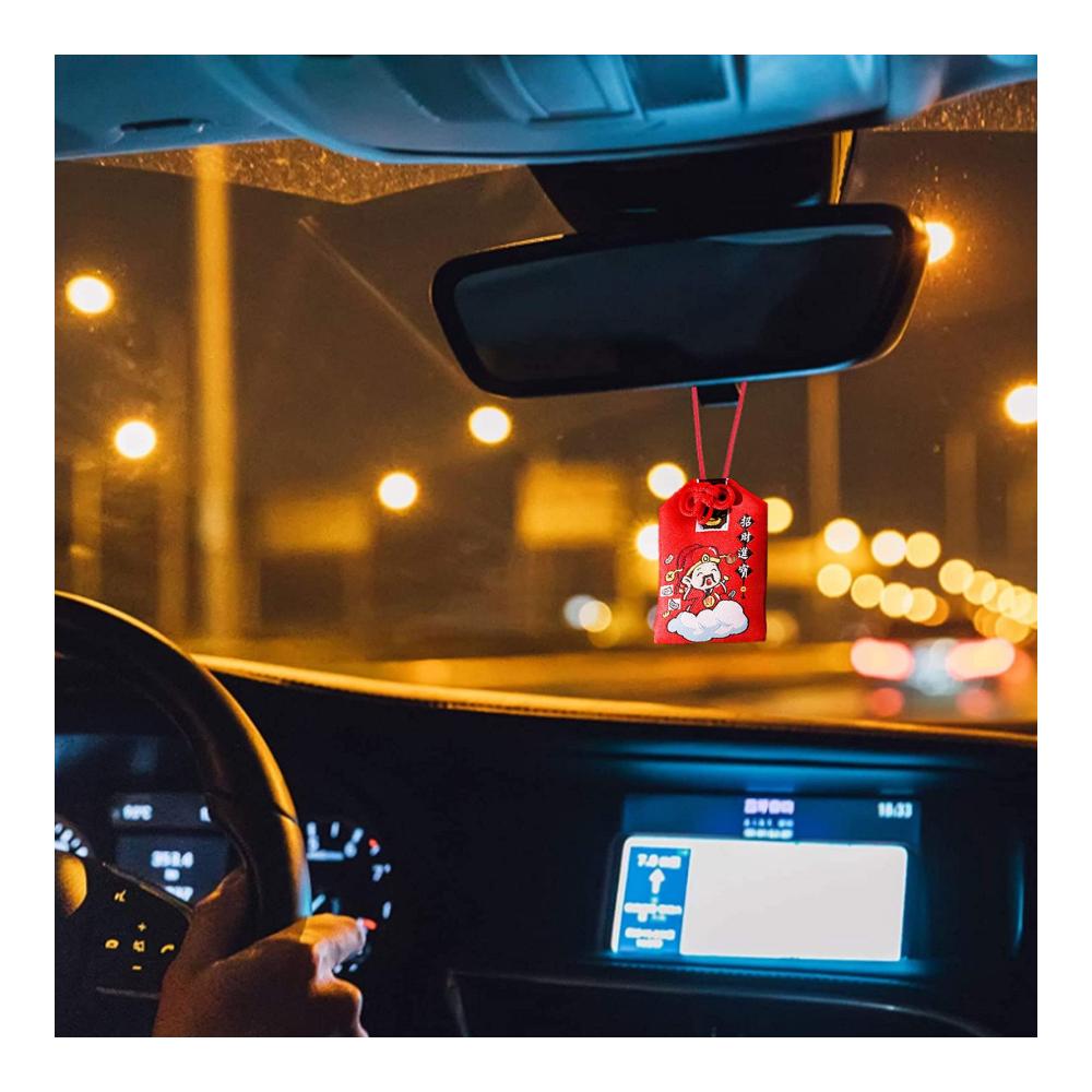 Erhalten Sie Glück und Segen 8 Stück Omamori Charms - Japanische Glücksbringer für Gesundheit und Glück. Perfektes Geschenk für Familie und Freunde