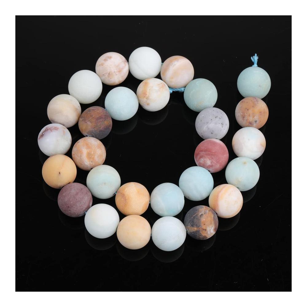 Einzigartige 14mm Frost Mixed Beads Farbenfrohe Edelstein-Perlen für kreative Projekte - Jetzt bei Sweet & Happy Girl