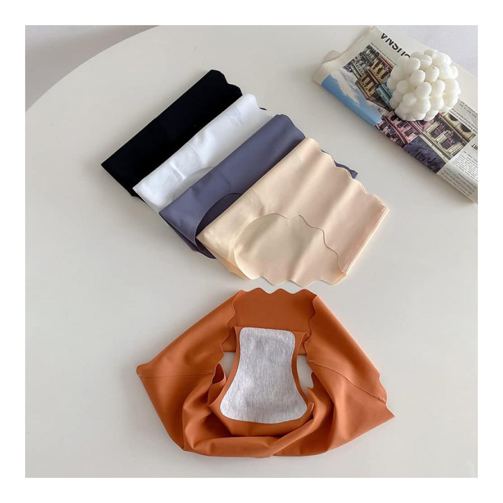 Damen Nahtlose Slips 10er Pack Hipster Panty Unsichtbare Unterwäsche No Show Höschen Atmungsaktive Slip Dessous