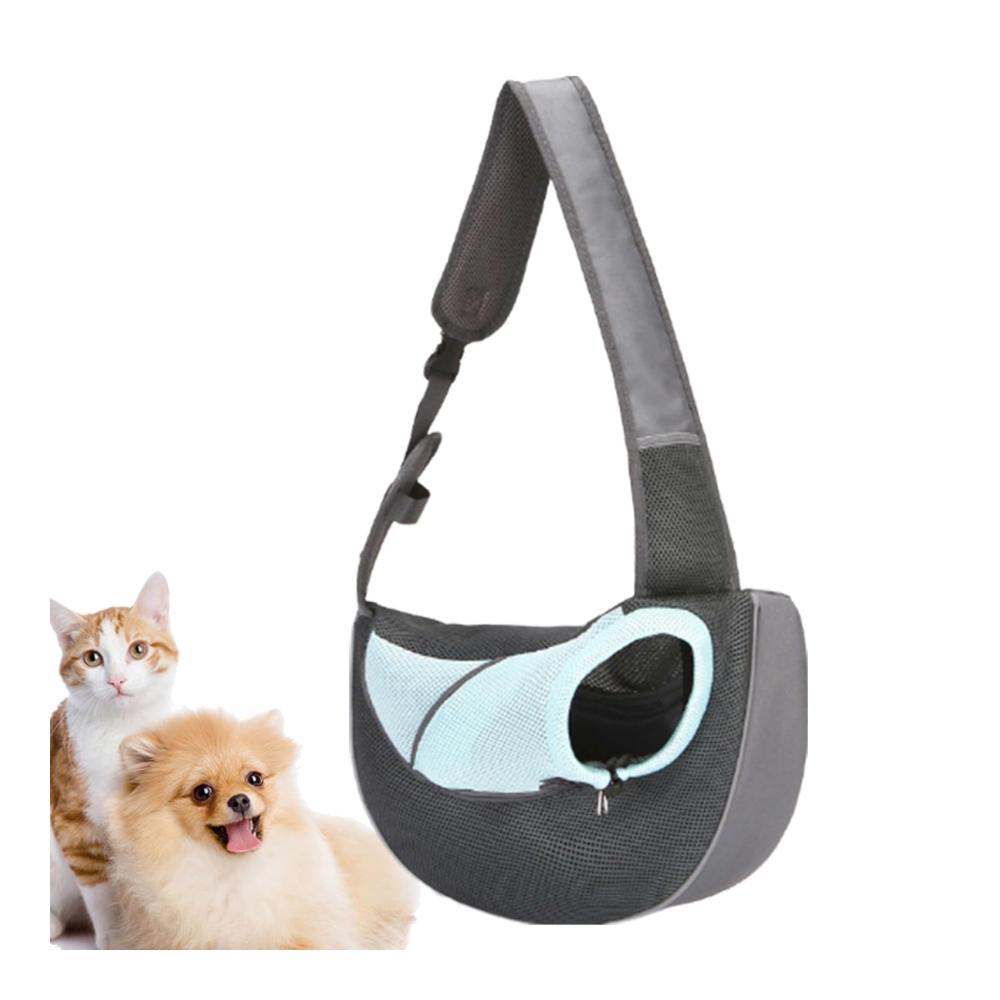Luxuriöse Schultertasche für Haustiere | Atmungsaktive Tragetasche für Hunde Katzen und Kleintiere | Weicher Komfort und stilvolles Design | Ideal für unterwegs und Einkäufe
