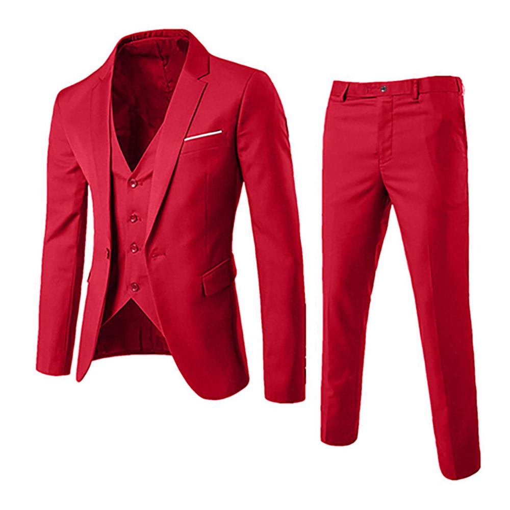 Herren Anzugjacke Sakko Regular Fit Business Freizeit Blazer slim fit Einreiher (M-3XL) Men Jacket Charm Casual Slim Fit One Button Suit Coat Jacket