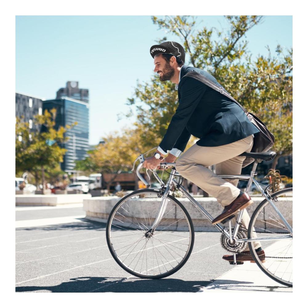 Erfrischende Sommerkappen Atmungsaktive Radmützen für Herren ideal zum Laufen Radfahren und Wandern. Schweißfest schnell trocknend und sportlich