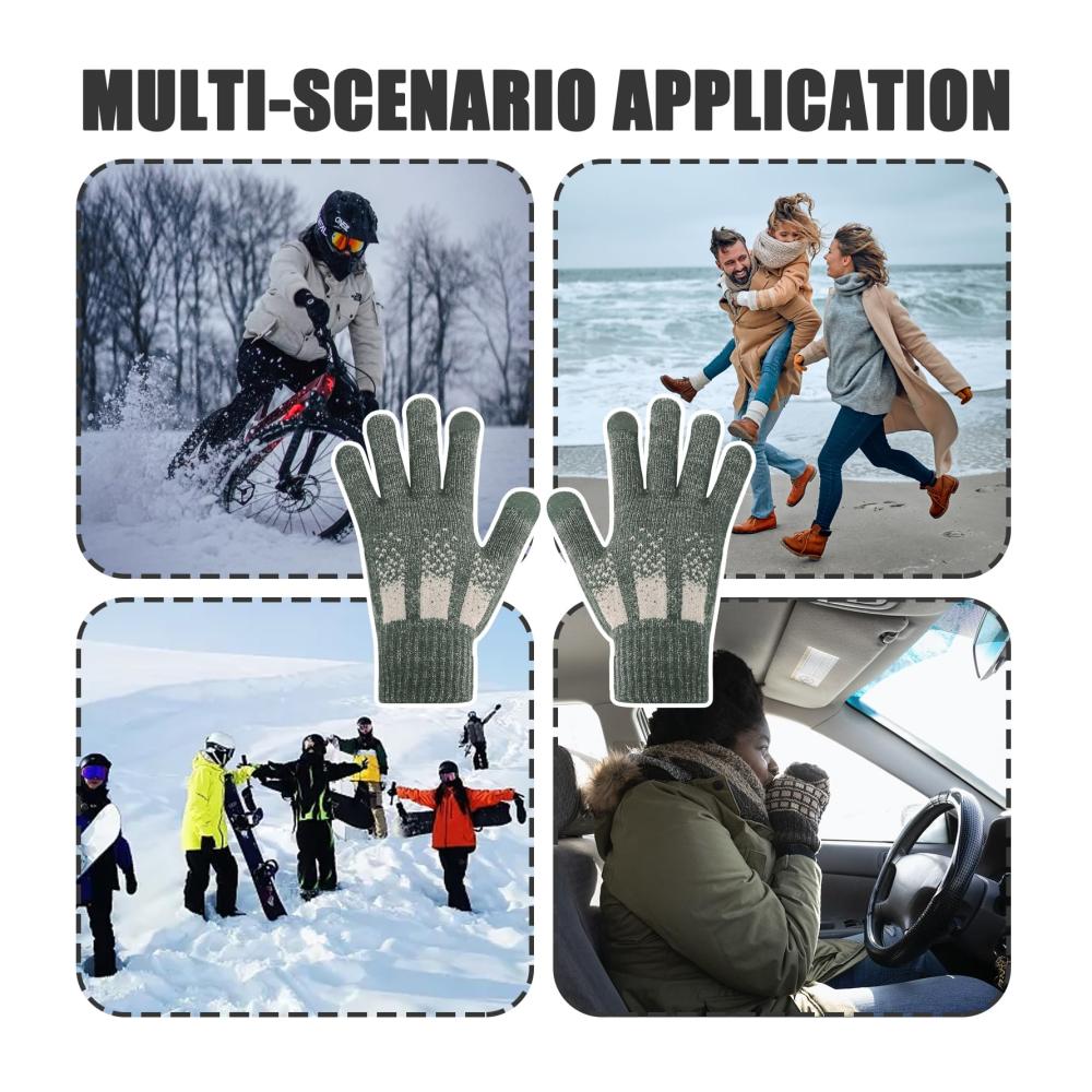 Erleben Sie ultimative Wärme USB-beheizte Handschuhe für Herren und Damen | Touchscreen | Vollfinger | Winterhandschuhe für Ski Radfahren Motorradfahren | Heizbare Handwärmer