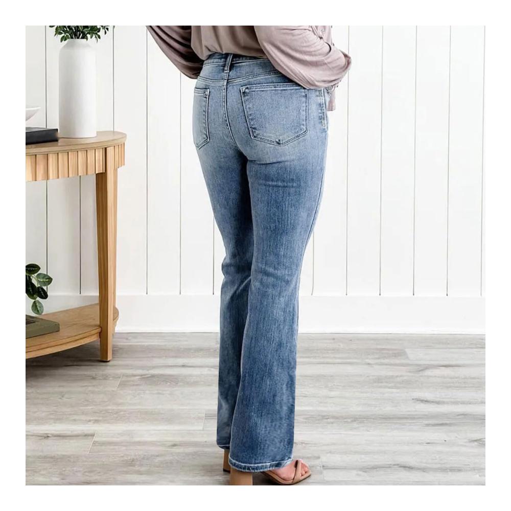 Einzigartige Damenjeans Stilvoll bequem und vielseitig! Y2K E-Girl Chic Vintage-Straight-Cut mit elastischer Taille für ultimativen Komfort. Perfekt für Streetwear und Freizeit. Jetzt entdecken