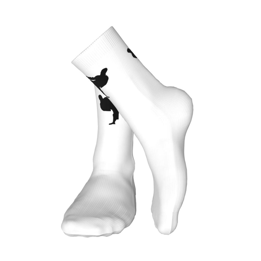 Erlebe den ultimativen Komfort Cartoon-Motiv Kampfkunst-Socken für Herren und Damen! Leicht atmungsaktiv in Einheitsgröße. Perfekt für jede Jahreszeit. Hol sie dir jetzt! Siehe Abbildung