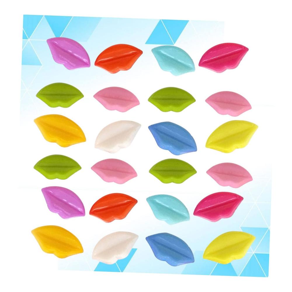 Entdecken Sie die Vielfalt der Click-Buttons 100er Packung mit Sicherheitsaugen farbigen Lippenformen und mehr für DIY Nähen Scrapbooking und Schmuckgestaltung