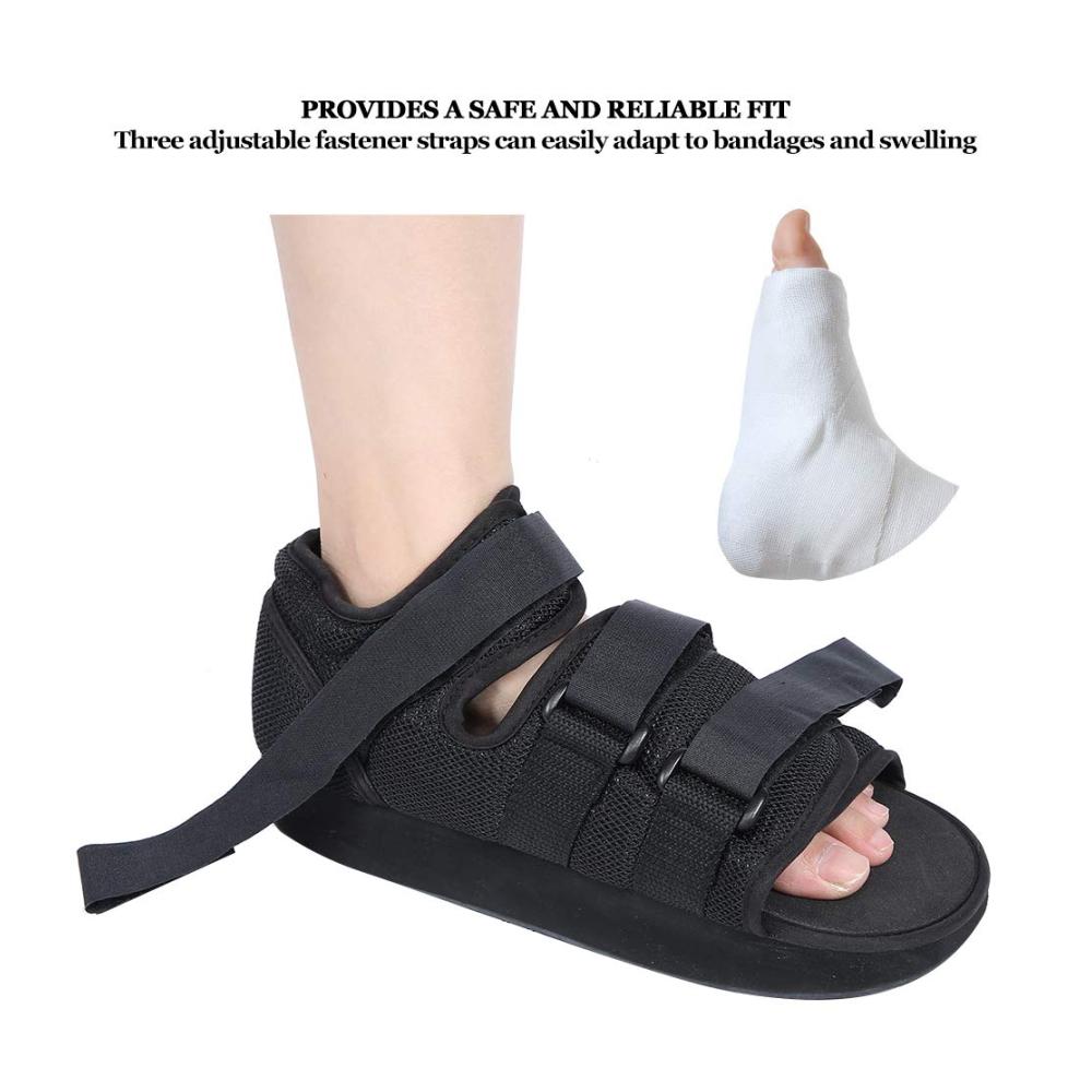 Erholen Sie sich schnell mit unserem Orthopädischen Post-op Schuh Stützende Cast-Unterstützung für Männer und Frauen 1-teiliges Design für bequeme Genesung