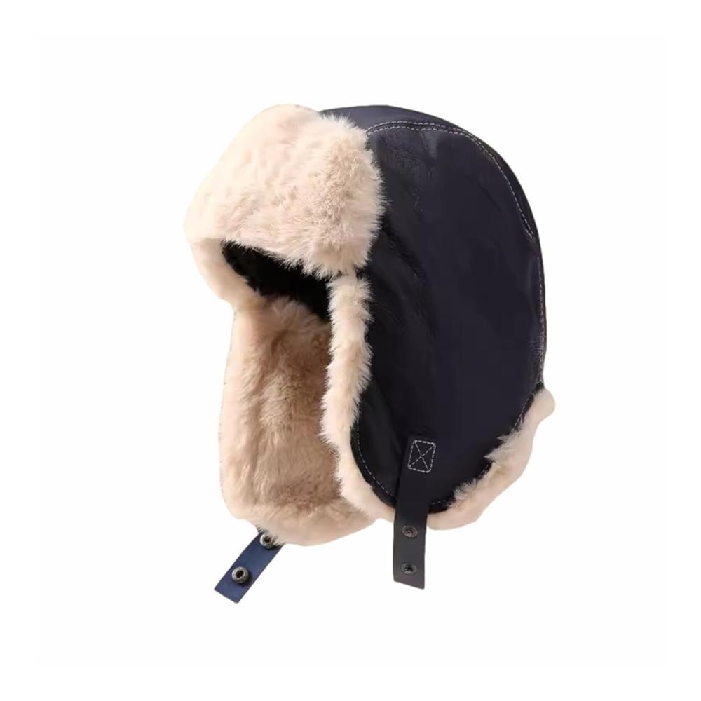 Stilvolle Winterwärme Unisex Fliegermützen mit Kunstpelz – Perfekte Trappermützen für Herren & Damen