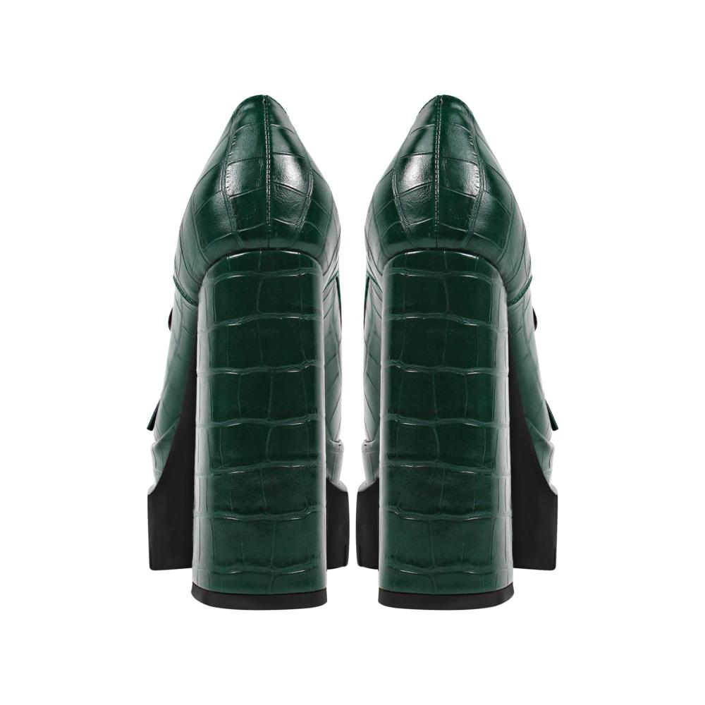 Elegante Damen Plateau-Pumps Exklusive Schnür-High-Heels mit Blockabsatz von Only Maker – Stilvoll feminin und trendbewusst! Erwecken Sie Ihren Look zum Leben