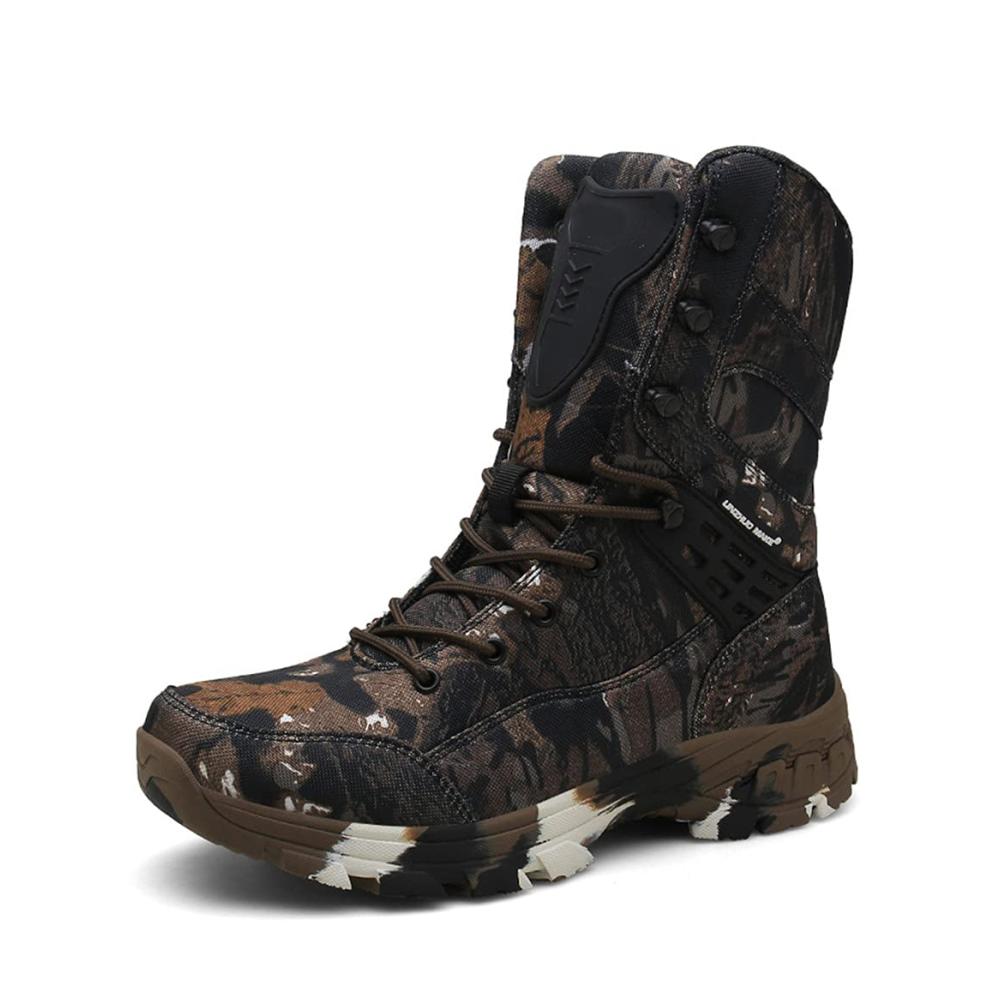 Erlebe ultimative Strapazierfähigkeit Wasserdichte Herren-Stiefel für Outdoor-Abenteuer Jagd und Arbeit