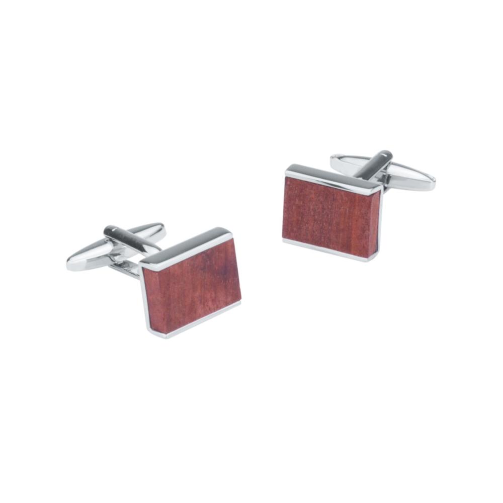 Entdecken Sie Eleganz Rote Holz Quadrat Manschettenknöpfe für stilvolle Herren. Perfekte Ergänzung für Ihr französisches Hemd. Exquisites Schmuckstück