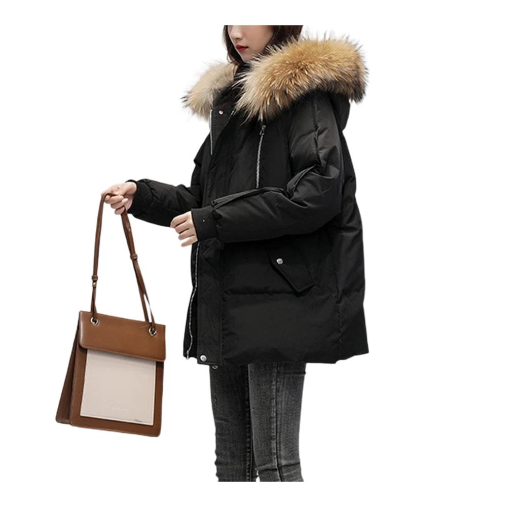 Kuschlig warm Trendige Daunenjacke für Damen – Stilvoll durch den Winter – Hochwertige Thermoisolierung – Perfekte Länge für maximale Behaglichkeit